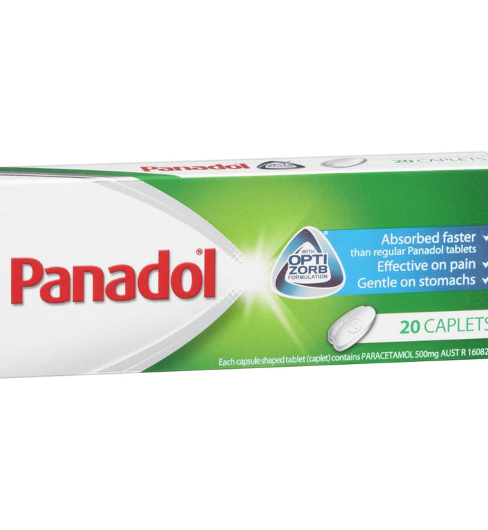 Panadol Optizorb Caplet 20S - Life Pharmacy Orewa