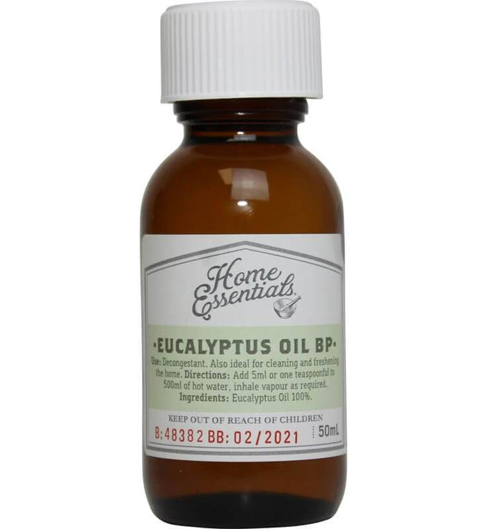 Home Essentials Eucalyptus Oil 50Ml - Life Pharmacy Orewa