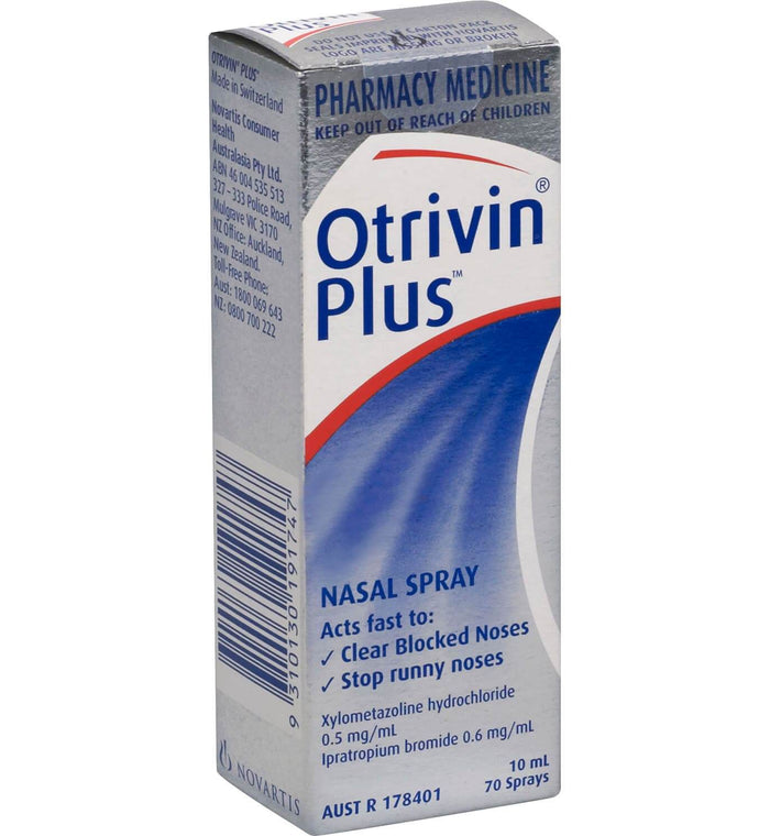 Otrivin Nasal Drops Junior 10Ml - Life Pharmacy Orewa