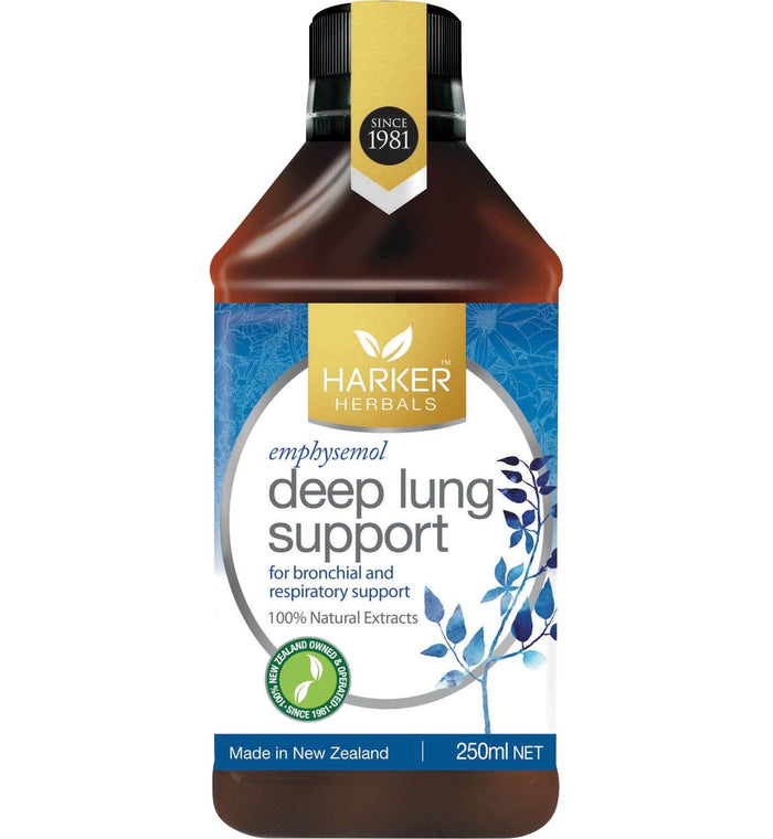 Harker Herbals Deep Lung Support 250Ml - Life Pharmacy Orewa