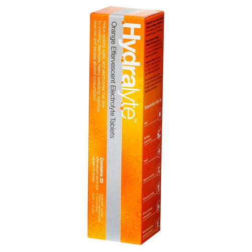 Hydralyte Efferves. Orange20 - Life Pharmacy Orewa