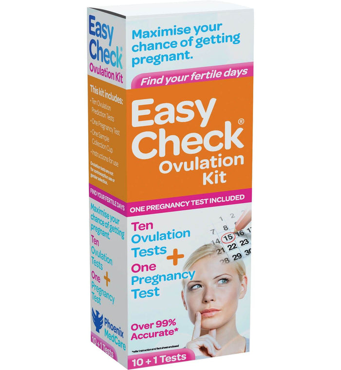 Easycheck Ovulation Kit - Life Pharmacy Orewa