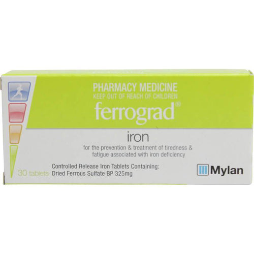 Ferrograd C Tablets 30 - Life Pharmacy Orewa