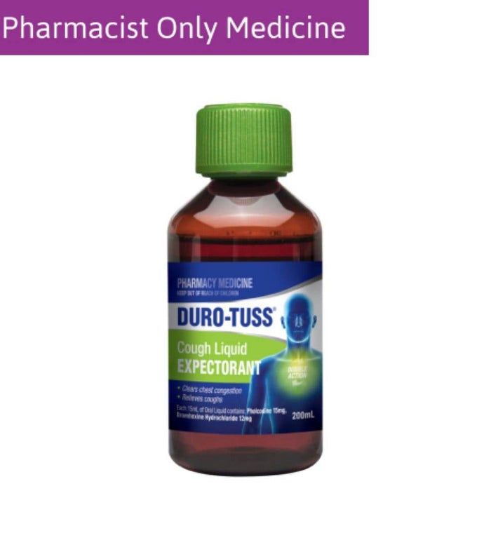 Durotuss Dry Cough Liquid - Life Pharmacy Orewa