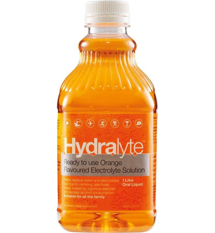 Hydralyte Drink Sol Orange1 L - Life Pharmacy Orewa