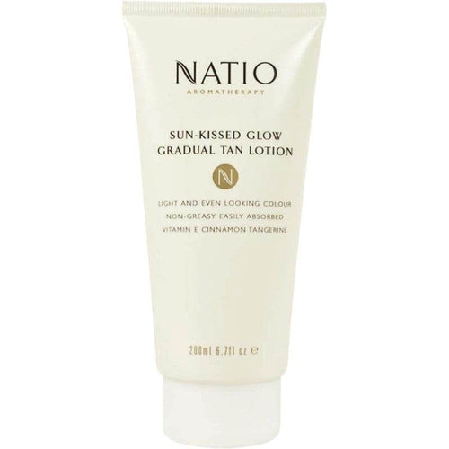 Natio Sun-Kissed Glow Gradual Tan Lotion - Life Pharmacy Orewa