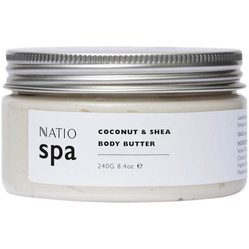 Natio Spa Coconut And Shea Body Butter - Life Pharmacy Orewa