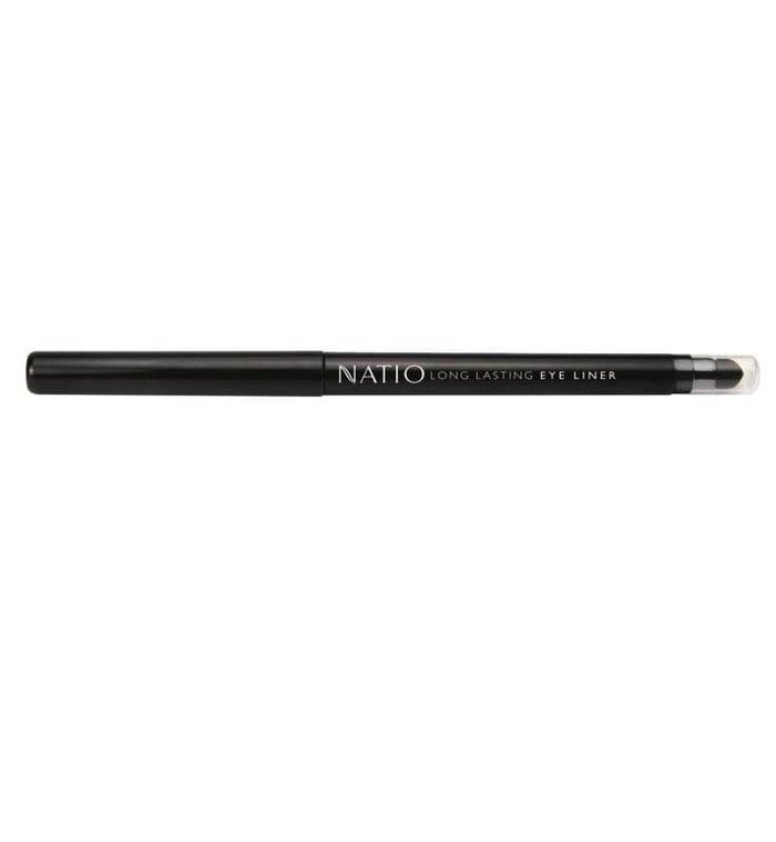 Natio Long Lasting Eye Liner Black - Life Pharmacy Orewa