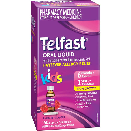 Telfast Oral Liquid 30Mg / 5Ml 150Ml - Life Pharmacy Orewa
