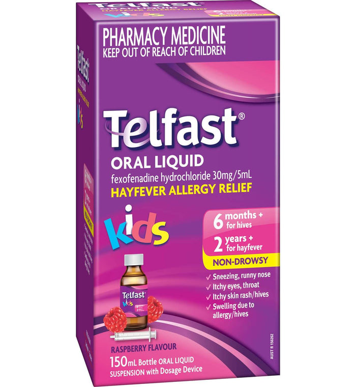 Telfast Oral Liquid 30Mg / 5Ml 150Ml - Life Pharmacy Orewa