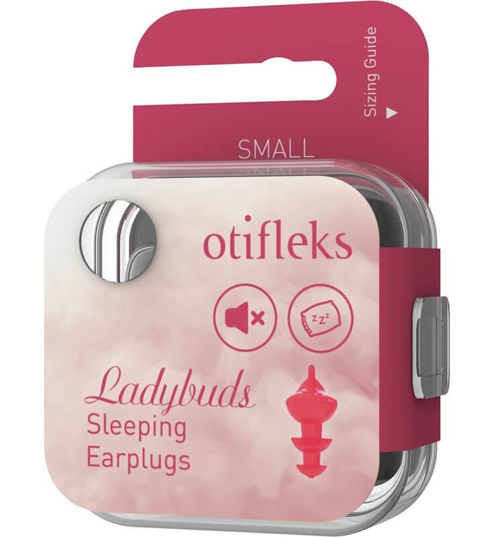 Otifleks Ladybuds Super Sleeping Earplugs Small Other Sizes Available - Life Pharmacy Orewa