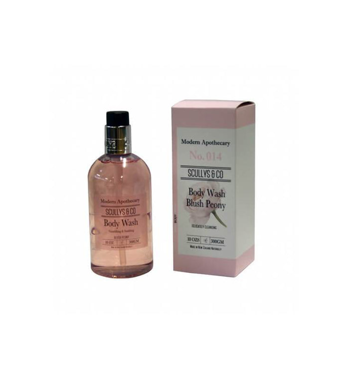 Scullys Blush Peony Body Wash 300G - Life Pharmacy Orewa