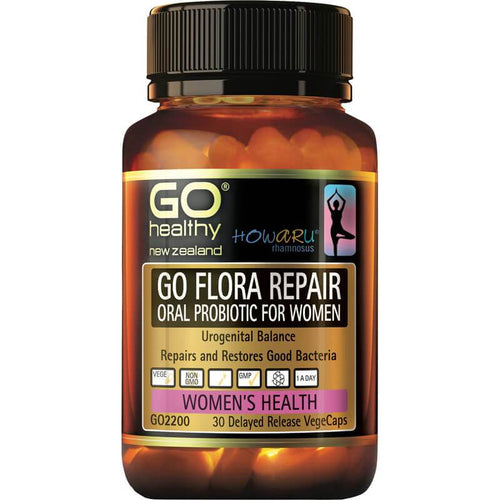 Go Healthy Flora Repair 60 Vcaps - Life Pharmacy Orewa