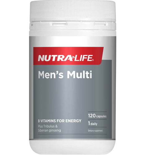 Nutra Life Mens Multi 120 Caps - Life Pharmacy Orewa
