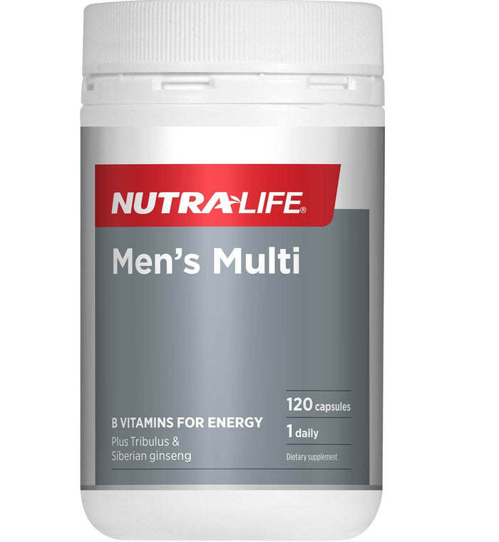 Nutra Life Mens Multi 120 Caps - Life Pharmacy Orewa