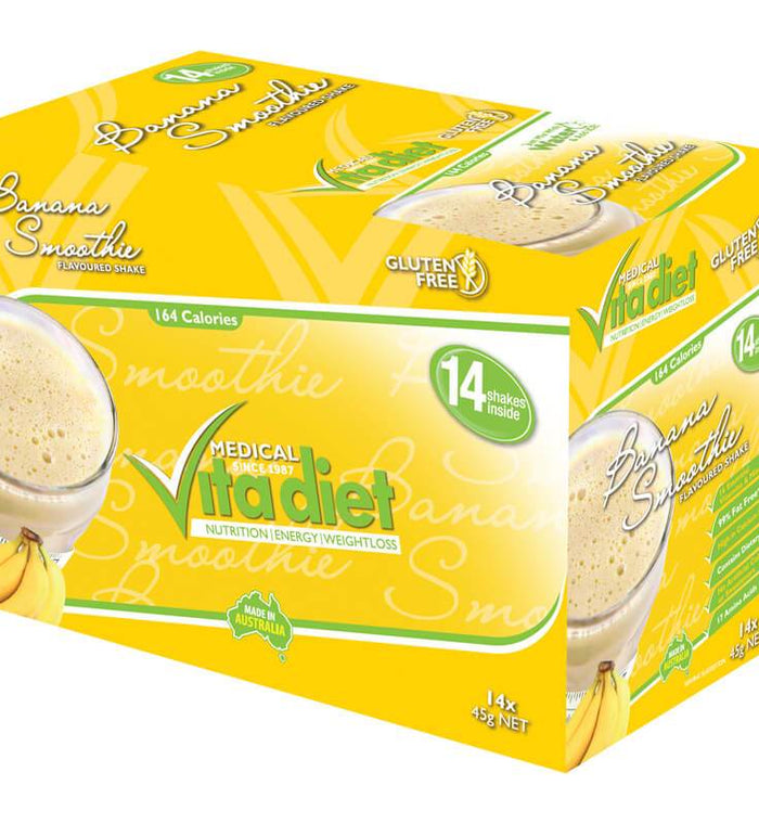 Vita Diet Shake Banana Single - Life Pharmacy Orewa