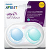 Avent Ultra Soft 0-6M Soother 2Pk