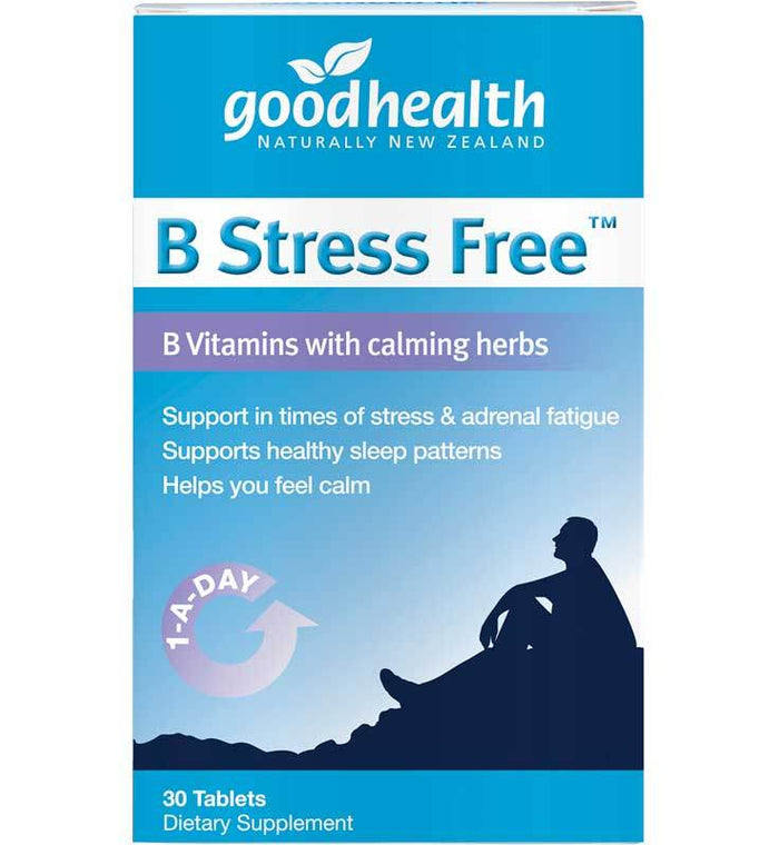 Good Health B Stress Free - 30 Tab Lets - Life Pharmacy Orewa