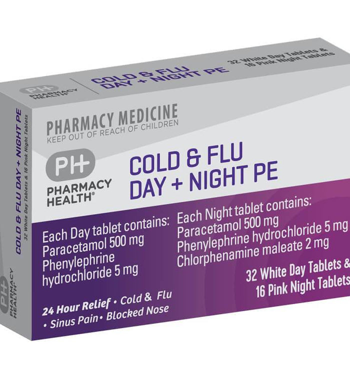Ph Cold & Flu Day & Night Pe 48 Tabs - Life Pharmacy Orewa