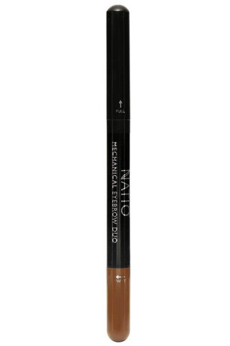 Natio Mechanical Eyebrow Duo Medium Brown - Life Pharmacy Orewa