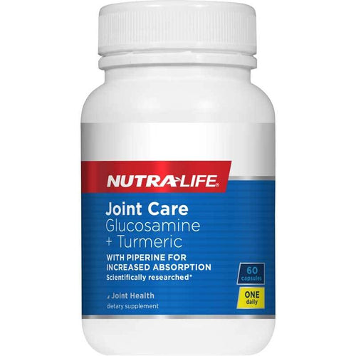 Nutralife Joint Care Glucosamine Turmeric 120 - Life Pharmacy Orewa