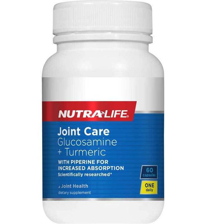 Nutralife Joint Care Glucosamine Turmeric 120 - Life Pharmacy Orewa