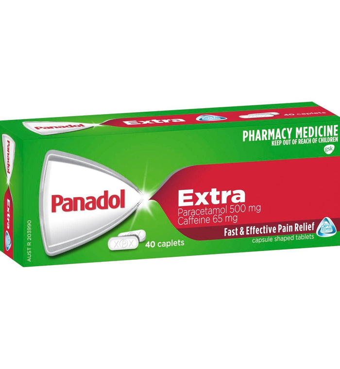 Panadol Extra Caplets 40 - Life Pharmacy Orewa