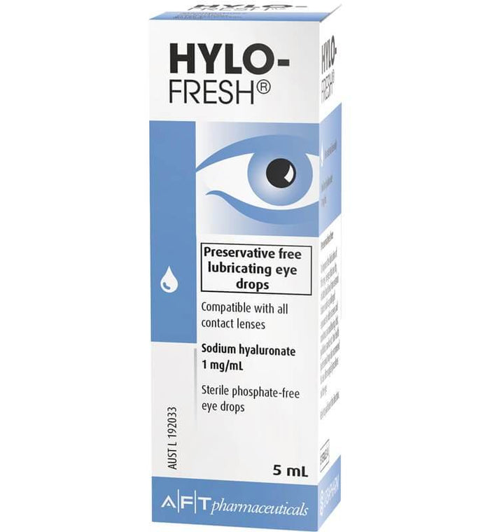 Hylo Fresh Eye Drops 5Ml - Life Pharmacy Orewa