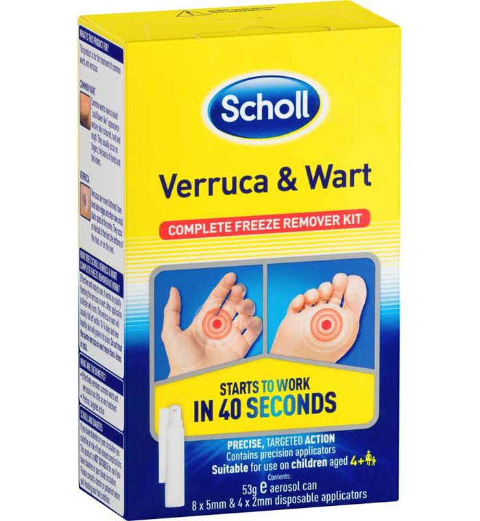 Scholl Verruca & Wart Remover 80Ml - Life Pharmacy Orewa