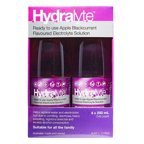 Hydralyte Liquid Apple Blackcurrant 1 Litre - Life Pharmacy Orewa