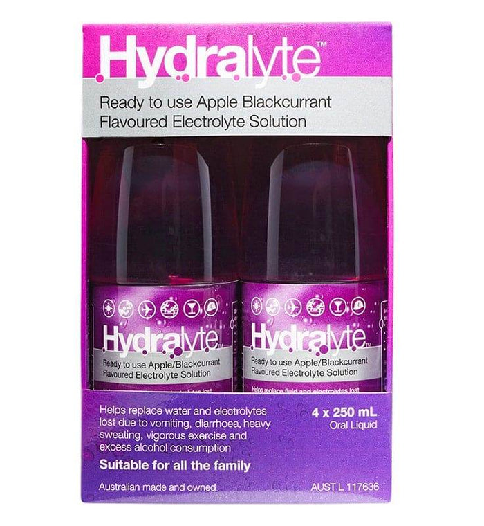 Hydralyte Liq Apple Blkcurrant 1L - Life Pharmacy Orewa