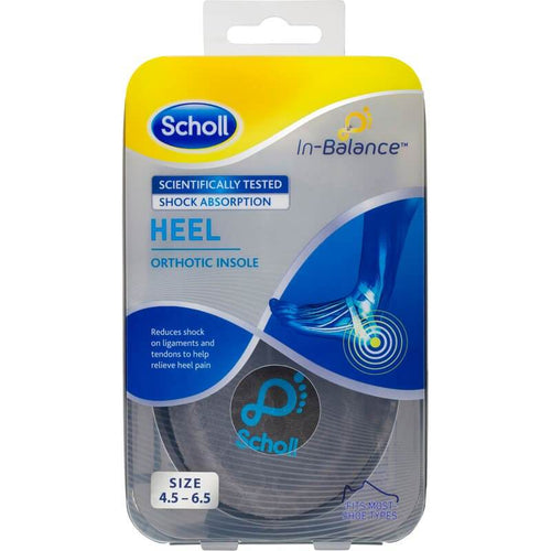 Scholl In-Bal. Insole Heel &Ankle Small - Life Pharmacy Orewa