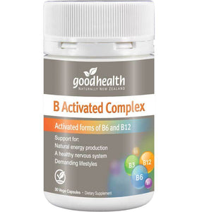 Good Health B Activated Complex 30 Caps