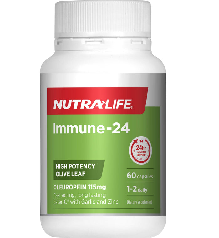 Nutra Life Immune24 Capsules 60S - Life Pharmacy Orewa