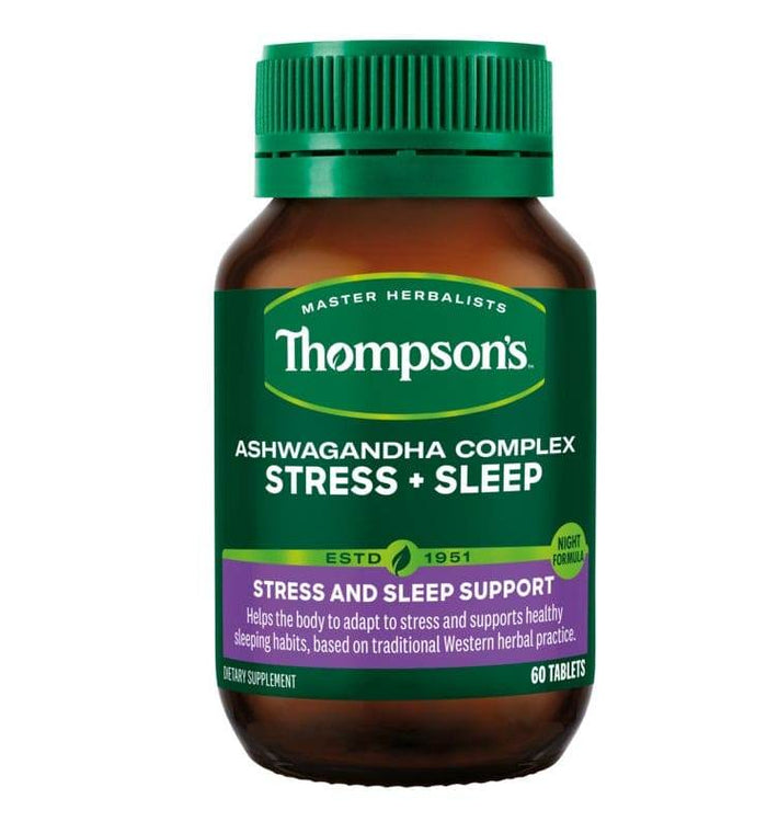 Thompson'S Ashwagandha Complex Night 60Tab - Life Pharmacy Orewa