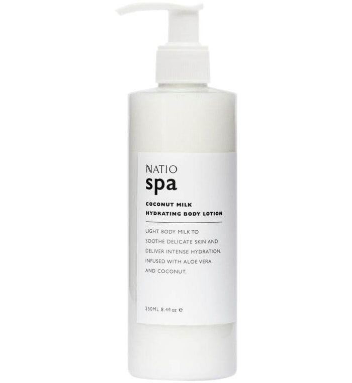 Natio Spa Coconut Milk Hydrating Body Lotion - Life Pharmacy Orewa