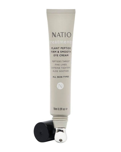 Natio Treatments Plant Peptide Firm & Smooth Eye Cream - Life Pharmacy Orewa