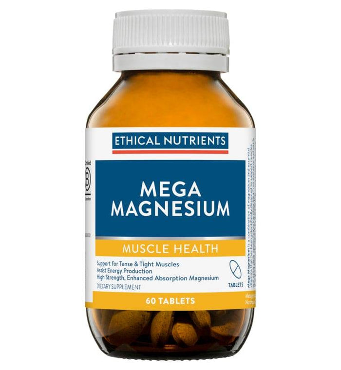 Ethical Nutrients Mega Magnesium 60 Tablets - Life Pharmacy Orewa