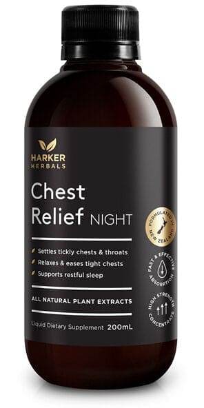 Harker Herbals Chest Relief Night 200Ml - Life Pharmacy Orewa