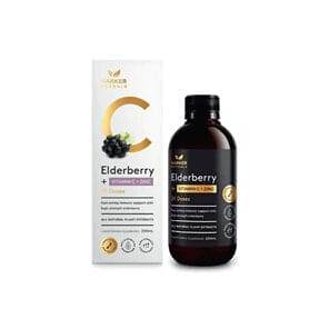 Harker Herbals Elderberry + Vitamin C + Zinc 250Ml - Life Pharmacy Orewa
