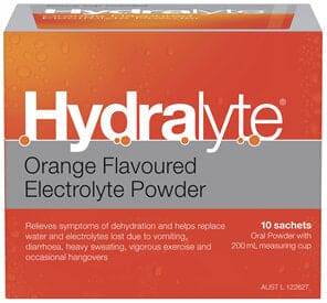 Hydralyte Sachet Orange10 - Life Pharmacy Orewa