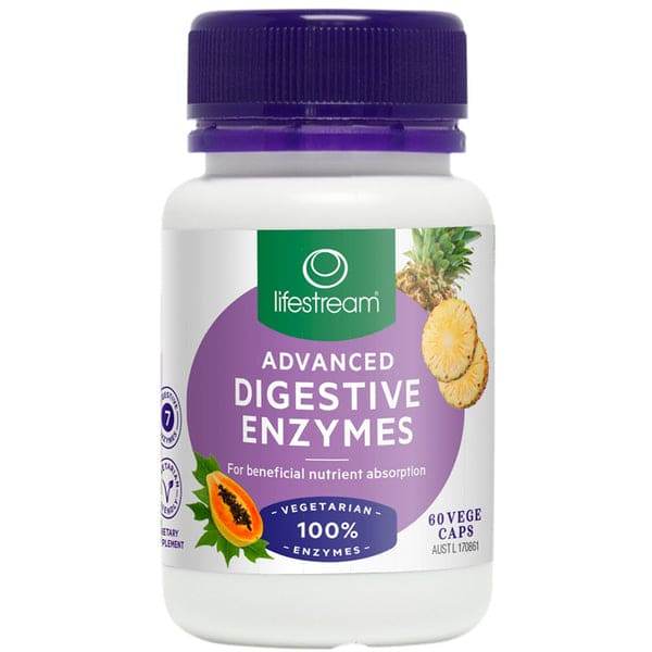 Lifestream Advanced Digestive Enzymes - Life Pharmacy Orewa