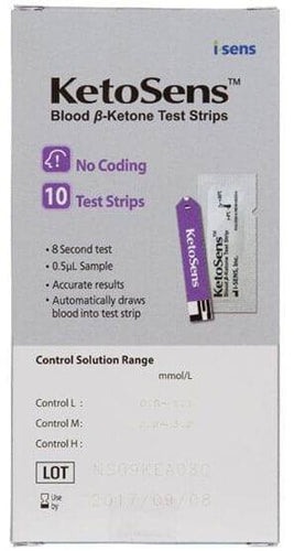 Ketosens Blood Ketone Test Strip - Life Pharmacy Orewa