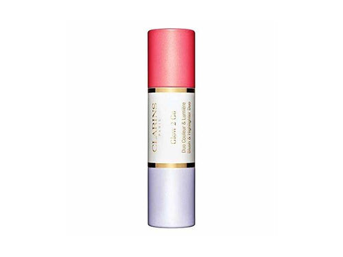 Clarins 2-In-1 Blush And Highlighter Stick - 01 Glowy Pink - Life Pharmacy Orewa