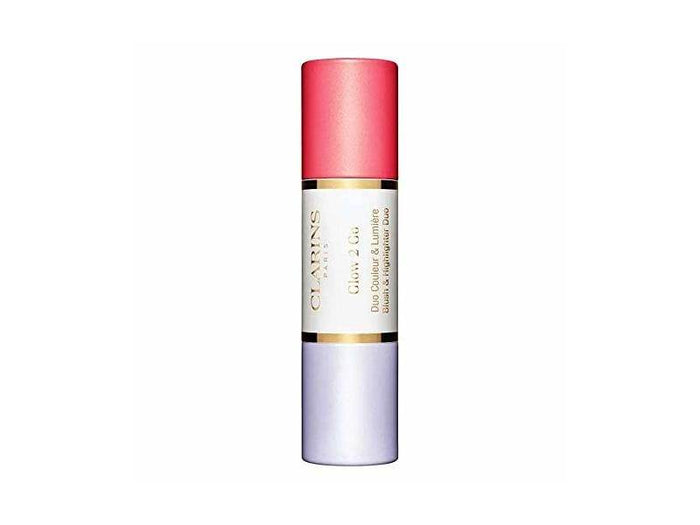 Clarins 2-In-1 Blush And Highlighter Stick - 01 Glowy Pink - Life Pharmacy Orewa