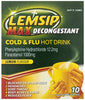 Lemsip Max Decongestant Cold & Flu Hot Drink Lemon 10 Pack