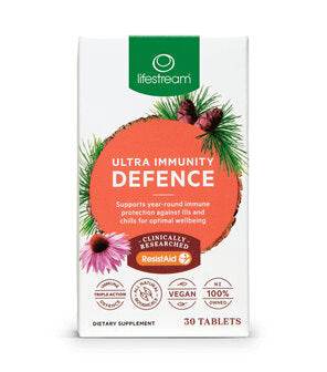 Lifestream Ultra Immunity Defence 30 Tablets - Life Pharmacy Orewa