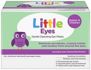 Little Eyes Cleansing Wipes 30 - Life Pharmacy Orewa