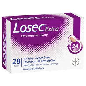 Losec Extra 20Mg 28 Tablets - Life Pharmacy Orewa