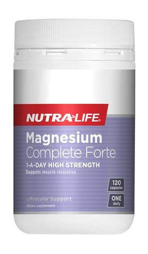 Nutralife Magnesium Complete Forte 120 Capsules - Life Pharmacy Orewa